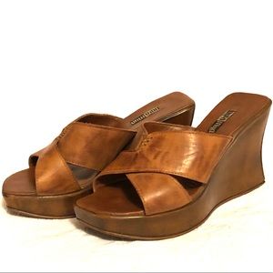 ❤️❤️ Doramila all leather sandals size 8